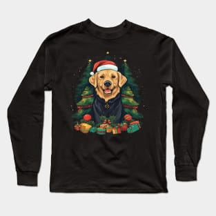 Labrador Retriever Christmas Long Sleeve T-Shirt